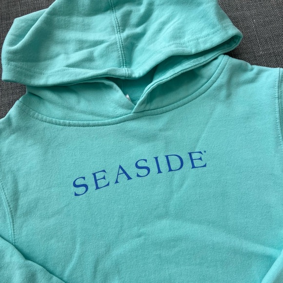 Seaside Turquoise Hoodie | Youth Small - Picture 2 of 4